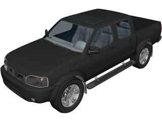 Nissan Frontier Crew Cab 3D Model