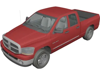 Dodge Ram (2007) 3D Model