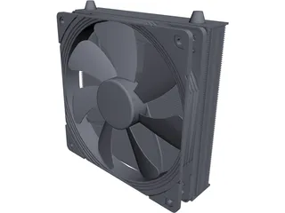 Noctua NH-L9 CAD 3D Model