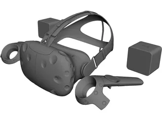 HTC Vive 3D Model