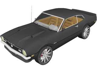 Ford Maverick (1977) 3D Model