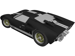 Ford GT40 3D Model