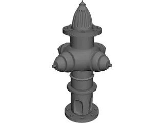 Fire Hydrant 3D Model