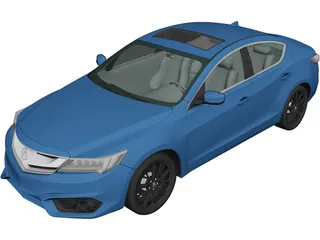 Acura ILX (2016) 3D Model