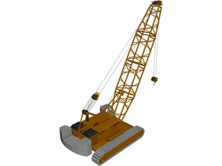 Liebherr HS 895 HD 3D Model