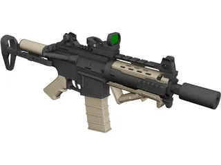 M4 CXP 3D Model