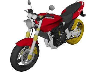 Honda Hornet CBF600 3D Model