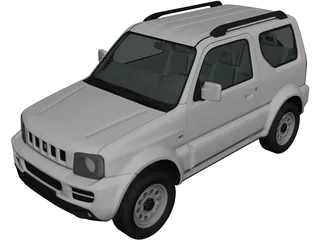 Suzuki Jimny (2012) 3D Model