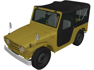 Suzuki Jimny (1970) 3D Model