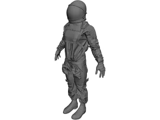 Astronaut 3D Model