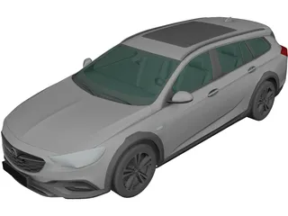 Opel Insignia Country Tourer (2017) 3D Model