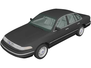 Ford Crown Victoria (1995) 3D Model