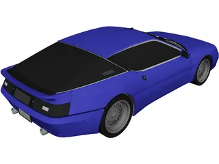 Renault Alpine (1990) 3D Model