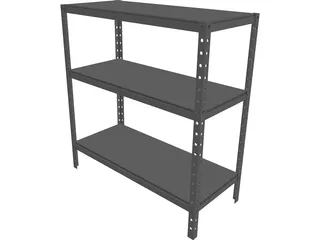 Basement Rack 3D Model