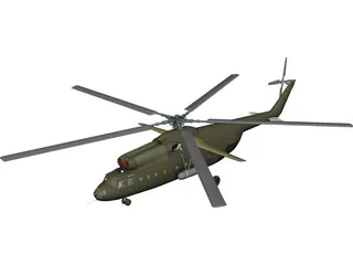 Mil Mi-6 Hook 3D Model