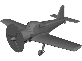 Percival P.56 Provost  3D Model