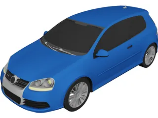 Volkswagen Golf V R32 3D Model