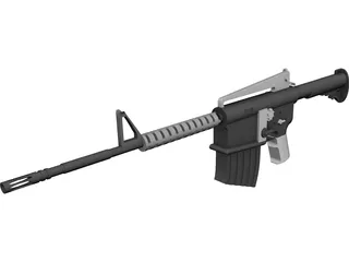 M4A1 Carbine 3D Model