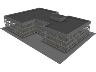 Commercial Center 3D Model