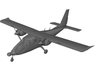 Vulcanair P.68 Observer 3D Model