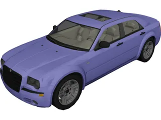 Chrysler 300C 3D Model 3D Preview