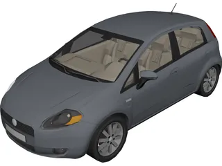 Fiat Punto 3D Model