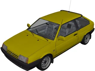 3D file VAZ Lada 2108 (PRE-SUPPORTED) 👽・3D printer design to