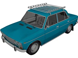 VAZ 2103 3D Model