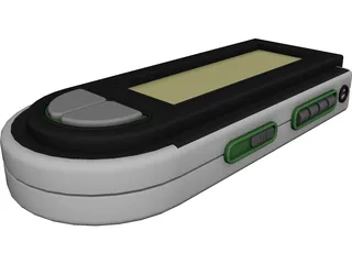 MP3 Player 3D Model