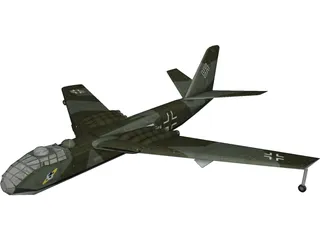 Junkers EF 132 3D Model