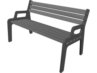 Bench 3D Model