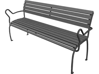 Bench 3D Model