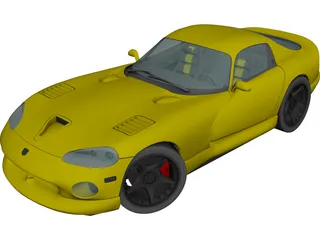 Dodge Viper 3D Model