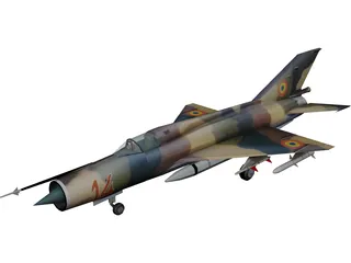 MiG-21 LanceR C 3D Model