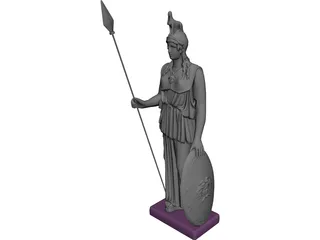 Athena 3D Model