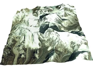 Mount Everest 3D Model