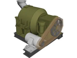 Centrifuga 3D Model