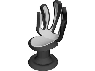 Hand Chair 3D Model