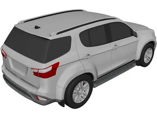 Isuzu Mu-X (2020) 3D Model