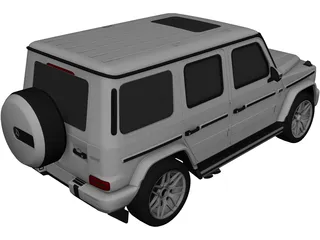 Mercedes-Benz G63 AMG (2019) 3D Model