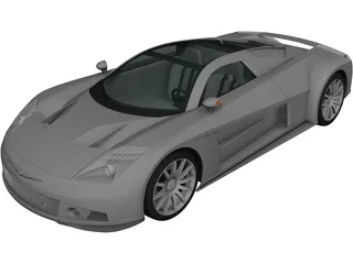 Chrysler ME 4-12 Concept (2004) 3D Model