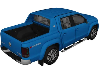 Volkswagen Amarok (2018) 3D Model