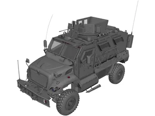 International MaxxPro 3D Model