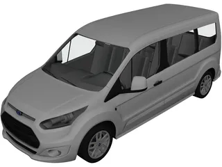 Ford Tourneo Connect (2014) 3D Model