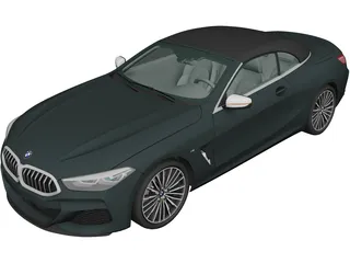 BMW M850i Convertible (2019) 3D Model