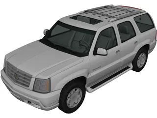 Cadillac Escalade (2002) 3D Model