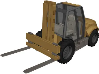 Forklift 3D Model