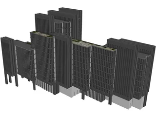 One London Wall Place 3D Model