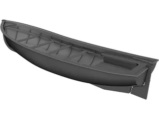 Canoe River 3D Model