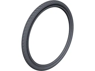 Bicycle Tire 50-622 CAD 3D Model